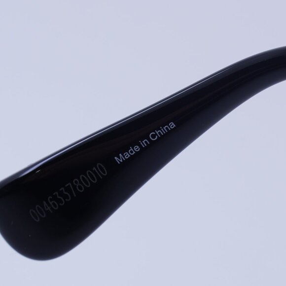 MaxMara ELSA MM0006 08A Sunglasses Gunmetal Geometric Frame, Smoke Lenses - Picture 6 of 13